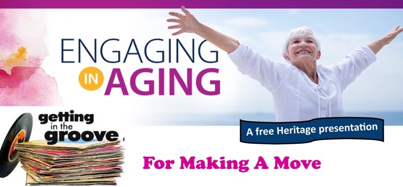 View The Heritage: Engaging in Aging Workshop Flyer