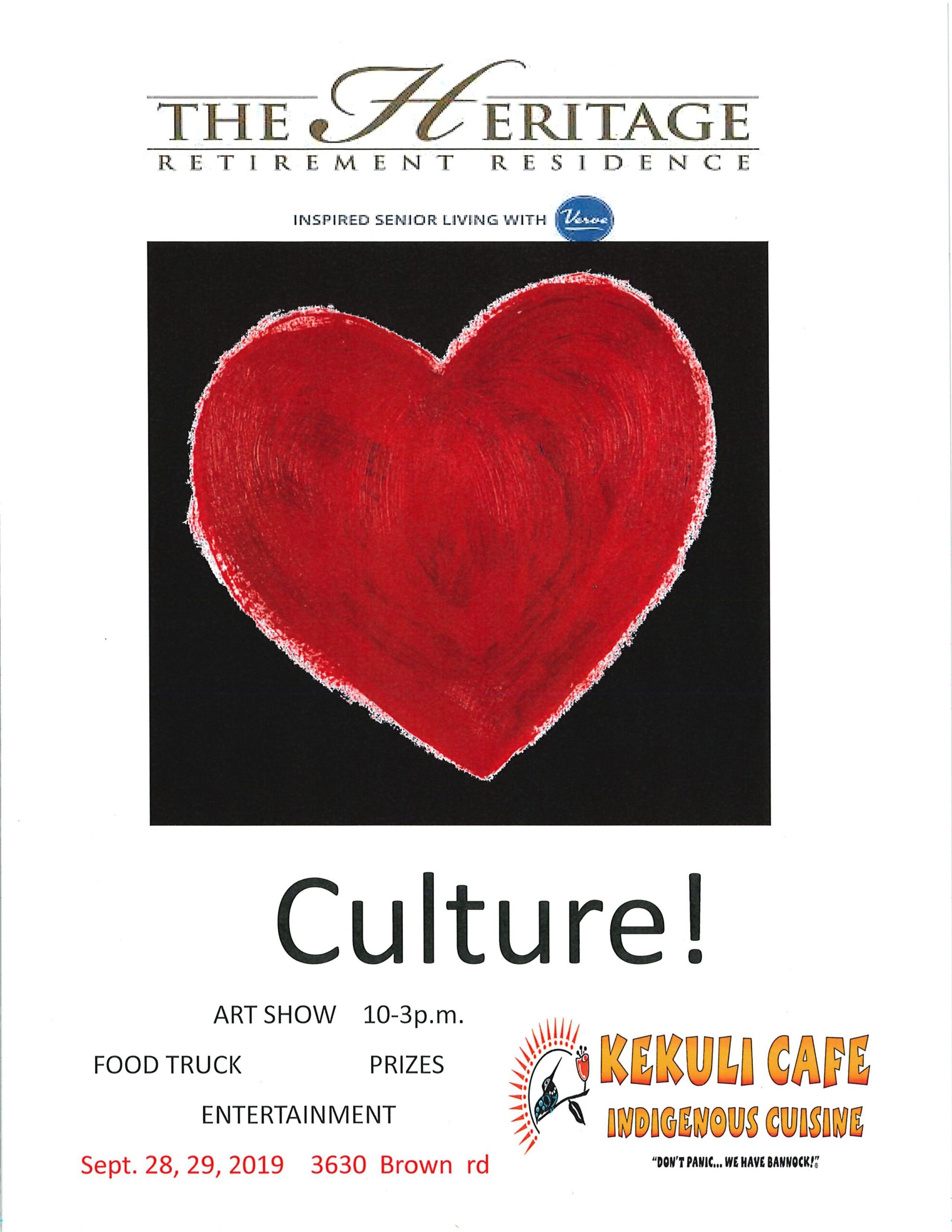 Art Show at the Heritage