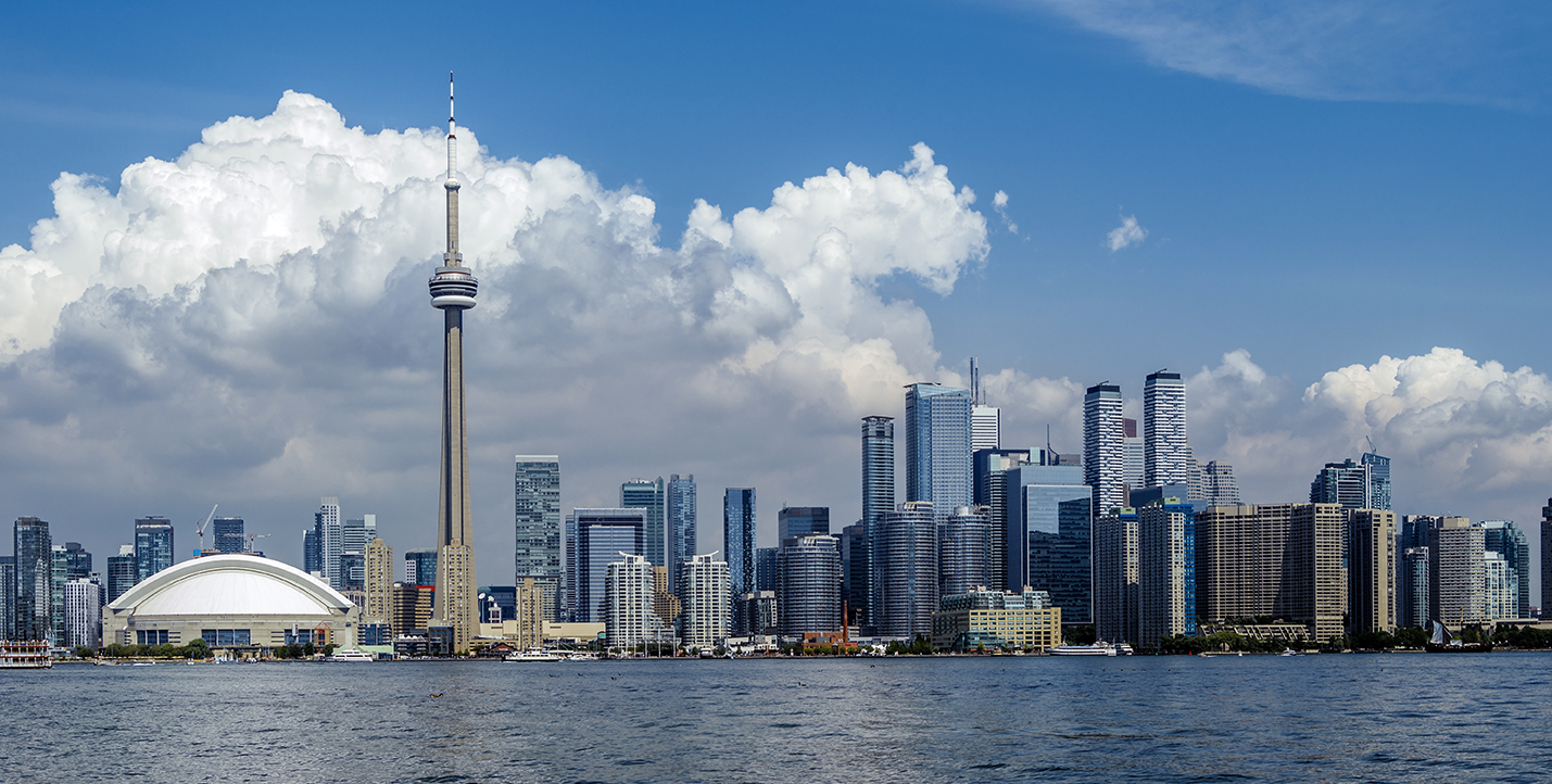 The Toronto skyline